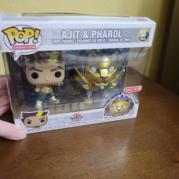 Funko Bakugan 2 Pack Ajit & Pharol Armored Alliance Animation POP! NEW Exclusive - Picture 7 of 11